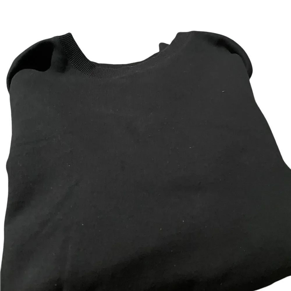 Champion dark navy Classic Black Crewneck Sweater size XLT see pics